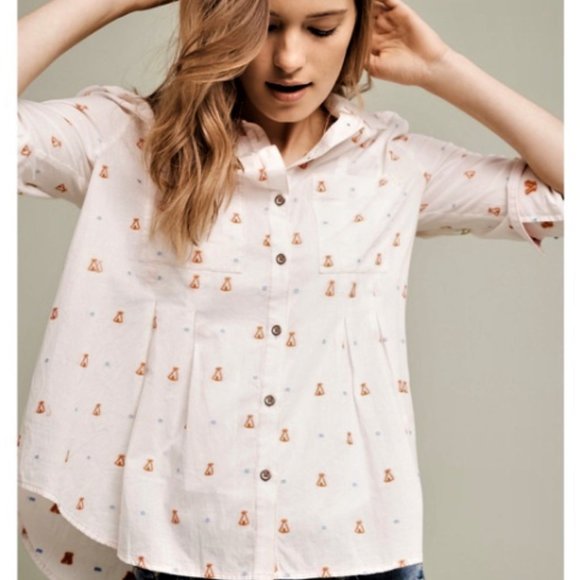 Anthropologie Tops - NEW Anthropologie maeve miette teepee blouse
